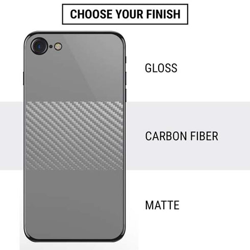 Gray Solid iPhone SE (2nd & 3rd Gen) Skin