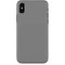 Gray Solid iPhone X Skin