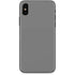 Gray Solid iPhone X Skin