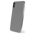 Gray Solid iPhone X Skin