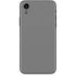 Gray Solid iPhone XR Skin