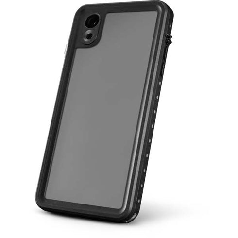 Gray Solid iPhone XR Waterproof Case