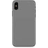 Gray Solid iPhone XS Skin