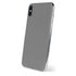Gray Solid iPhone XS Skin