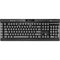Gray Solid K95 RGB PLATINUM Mechanical Gaming Keyboard Skin