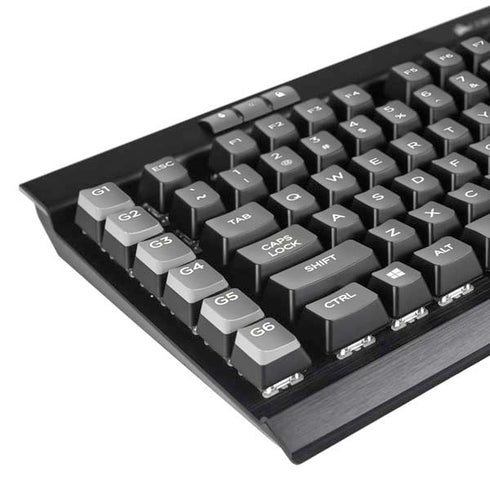 Gray Solid K95 RGB PLATINUM Mechanical Gaming Keyboard Skin