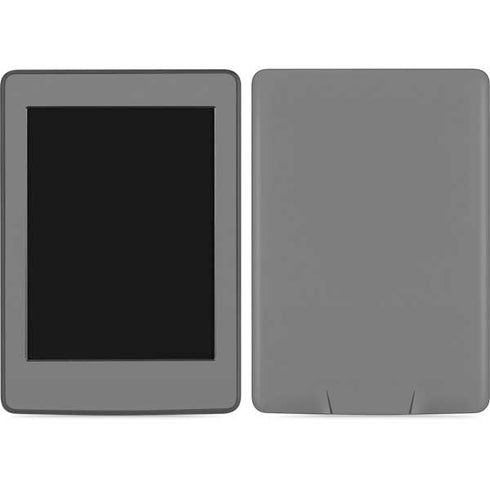 Gray Solid Amazon Kindle Skin