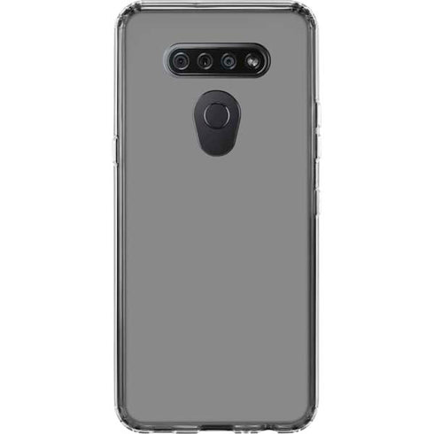 Gray LG K51/Q51 Clear Case