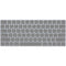 Gray Solid Magic Keyboard Skin