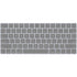 Gray Solid Magic Keyboard Skin