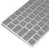 Gray Solid Magic Keyboard Skin