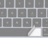 Gray Solid Magic Keyboard Skin