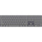Gray Solid Magic Keyboard with Numeric Keypad Skin
