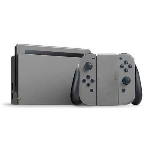 Gray Solid Nintendo Switch Bundle Skin