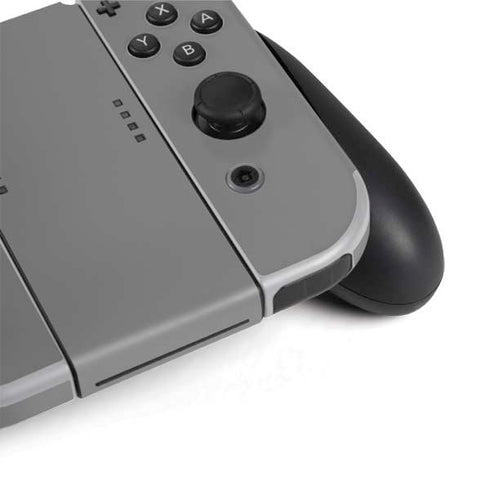 Gray Solid Nintendo Switch OLED (2021) Skin