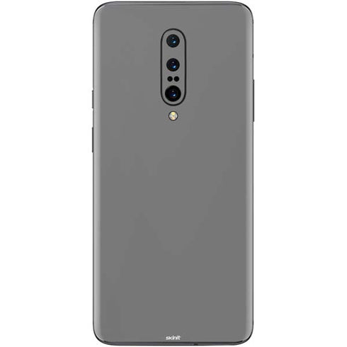 Gray Solid OnePlus 7 Pro Skin