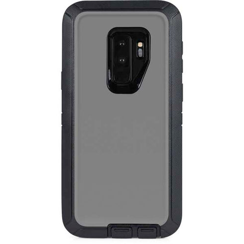 Gray Solid Otterbox Defender Galaxy Skin