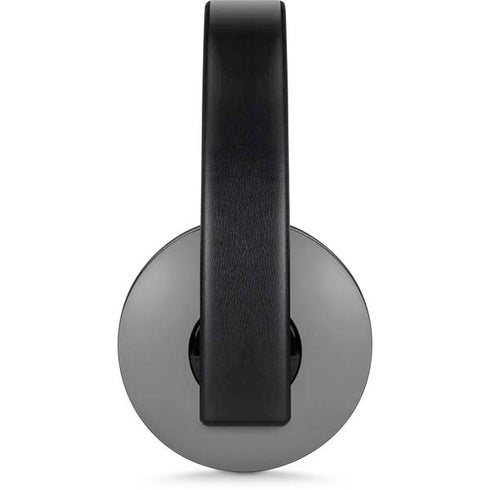 Gray Solid PlayStation 4 Gold Wireless Headset Skin