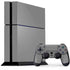 Gray Solid PS4 Console and Controller Bundle Skin