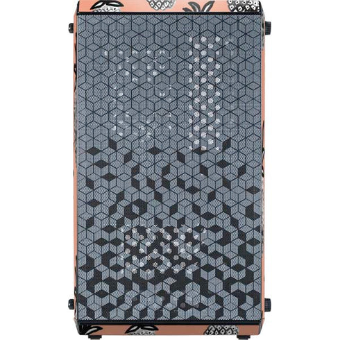 Bouffants and Broken Hearts Gray Scale Pineapple Cooler Master MasterBox Q300L Mini Tower Skin