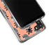 Bouffants and Broken Hearts Gray Scale Pineapple Galaxy A21 Clear Case