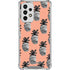 Bouffants and Broken Hearts Gray Scale Pineapple Galaxy A53 5G Clear Case