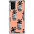 Bouffants and Broken Hearts Gray Scale Pineapple Galaxy Note20 5G Clear Case