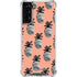 Bouffants and Broken Hearts Gray Scale Pineapple Galaxy S21 FE Clear Case