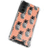 Bouffants and Broken Hearts Gray Scale Pineapple Galaxy S21 FE Clear Case