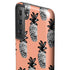 Bouffants and Broken Hearts Gray Scale Pineapple Galaxy S21 FE Pro Case