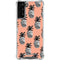 Bouffants and Broken Hearts Gray Scale Pineapple Galaxy S22 Plus Clear Case