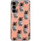 Bouffants and Broken Hearts Gray Scale Pineapple Galaxy S24 Plus Clear Case