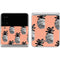 Bouffants and Broken Hearts Gray Scale Pineapple Galaxy Z Flip4 5G Skin