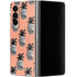 Bouffants and Broken Hearts Gray Scale Pineapple Galaxy Z Fold4 5G Skin