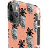 Bouffants and Broken Hearts Gray Scale Pineapple iPhone 11 Pro Lite Case