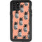 Bouffants and Broken Hearts Gray Scale Pineapple iPhone 11 Pro Max Waterproof Case