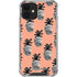 Bouffants and Broken Hearts Gray Scale Pineapple iPhone 12 Mini Clear Case