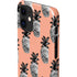 Bouffants and Broken Hearts Gray Scale Pineapple iPhone 12 Mini Lite Case
