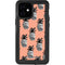 Bouffants and Broken Hearts Gray Scale Pineapple iPhone 12 Mini Waterproof Case