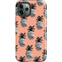 Bouffants and Broken Hearts Gray Scale Pineapple iPhone 12 Pro Impact Case