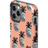 Bouffants and Broken Hearts Gray Scale Pineapple iPhone 12 Pro Max Impact Case
