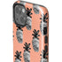Bouffants and Broken Hearts Gray Scale Pineapple iPhone 13 Impact Case