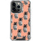 Bouffants and Broken Hearts Gray Scale Pineapple iPhone 13 Pro Clear Case