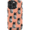 Bouffants and Broken Hearts Gray Scale Pineapple iPhone 13 Pro Impact Case