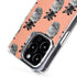 Bouffants and Broken Hearts Gray Scale Pineapple iPhone 13 Pro MagSafe Case