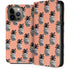 Bouffants and Broken Hearts Gray Scale Pineapple iPhone 13 Pro Max Folio Case