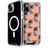 Bouffants and Broken Hearts Gray Scale Pineapple iPhone 15 Plus MagSafe Case