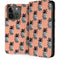 Bouffants and Broken Hearts Gray Scale Pineapple iPhone 14 Pro Folio Case