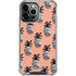 Bouffants and Broken Hearts Gray Scale Pineapple iPhone 15 Pro Max Clear Case