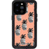 Bouffants and Broken Hearts Gray Scale Pineapple iPhone 14 Pro Max Waterproof Case